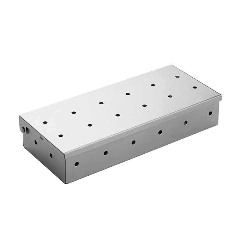 

Коптильня из нержавеющей стали для грилей на щепе, угле и газе.