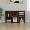 Maison Exclusive - Bibliothèque/Buffet chêne fumé 50x25x80 cm bois d'ingénierie