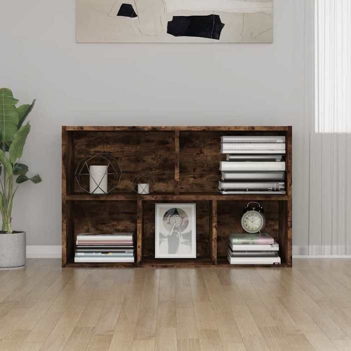 Maison Exclusive - Bibliothèque/Buffet chêne fumé 50x25x80 cm bois d'ingénierie