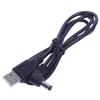 Reliable USB to DC5.5 x 2.1mm Power Cable Suitable for Navigation, Radios, and Alarm Clocks 1meter/39.37inch Length