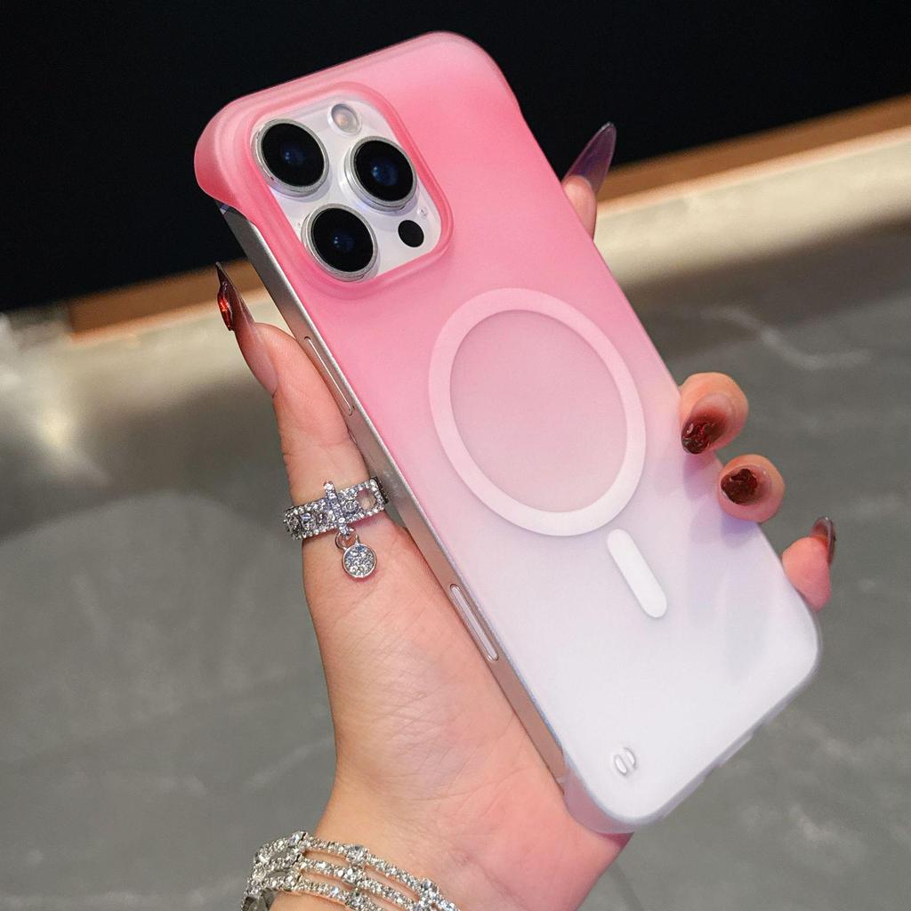 Capa Magnética Fosca Semi-Cobertura para Apple 17 Promax