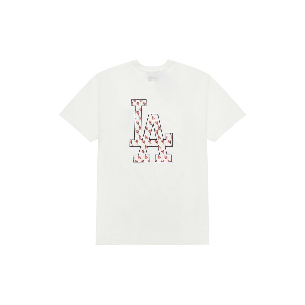MLB Los Angeles Dodgers T Shirt Unisex Ivory 3ATSM0233-07IVS