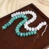 Bohemian  Casual Dopamine Resin Bead Necklace Charms Jewelry Suitable For Women Daily Vacation Wear