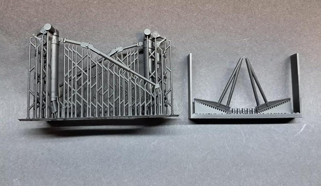Kopecky Scale Models Flying Fortress Landing Gear Main Landing Gear Maximum HK Plastic Model Parts KOM48037 1/48 B-17 (Parked, Loaded) (For Models)
