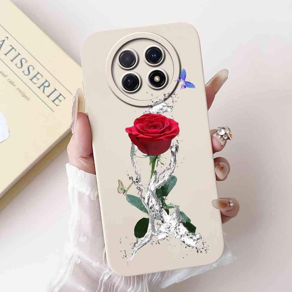 Für Huawei nova Y91 Hülle STG-LX1 Niedliches Cartoon-Kaninchen Weiche Silikonhülle Für Huawei Enjoy 60X STG-AL00 6,95" Schmetterlingsschale