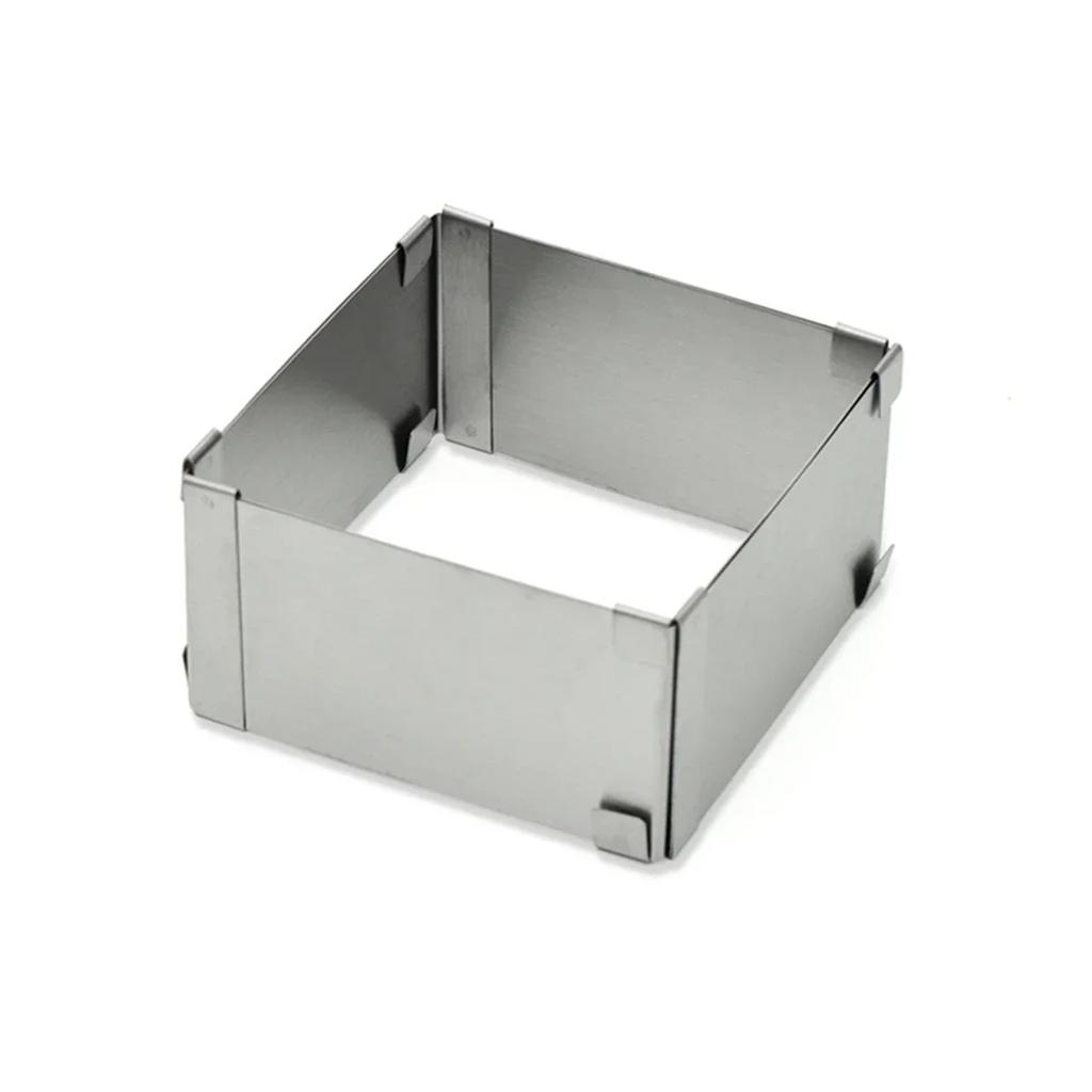 Baking Classes Adjustable Mousse Ring Adjustable Sizes Corrosion-free Easy-to-clean High Temperature Resistant