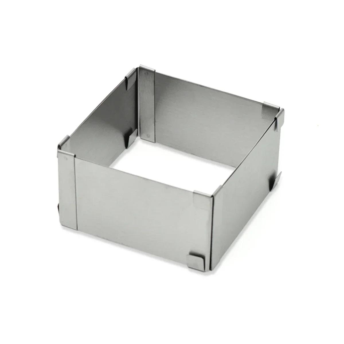 

Baking Classes Adjustable Mousse Ring Adjustable Sizes Corrosion-free Easy-to-clean High Temperature Resistant