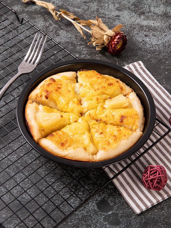 ZISIZ Carbon Steel Pizza Pan