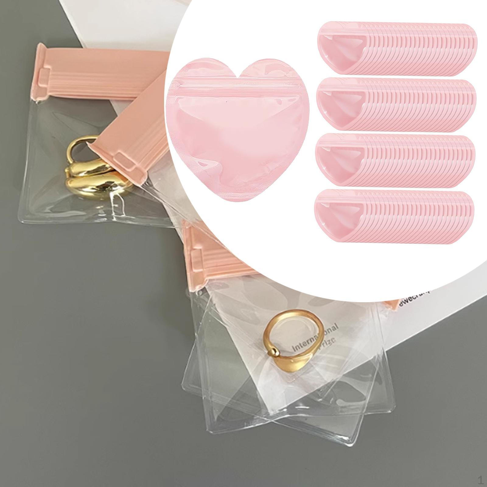 

Упаковка для ювелирных изделий в форме сердца для малого бизнеса по производству запонок 100Pcs