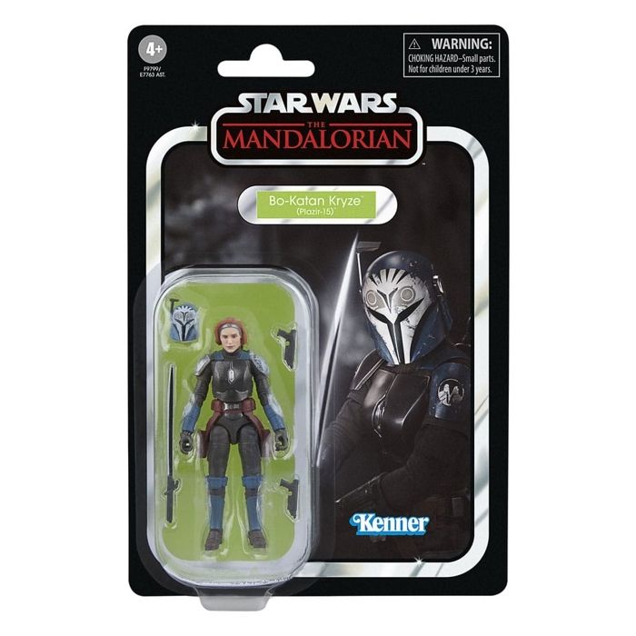 Figurine - star wars - bo-katan kryze (plazir-15) - 9,5 cm - design premium - accessoires inclus