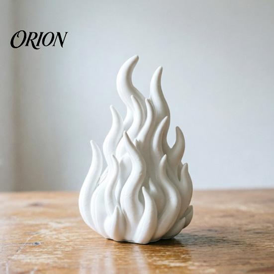 3D Printed Candle Holder Flame Shade, Gothic Ambient Decor Figurine, Hollow Eco Friendly PLA Material Tealight Cover for Dining Room Study Holiday