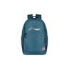 Lining Sports Lifestyle Series Solid Color Simple Convenient Sports Casual Zipper Backpack Unisex Backpack Lake-Green ABST173-2