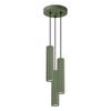 Hanging Lamp Carbon 3 Gu10 Olive Green Alu Sollux Sl.1614