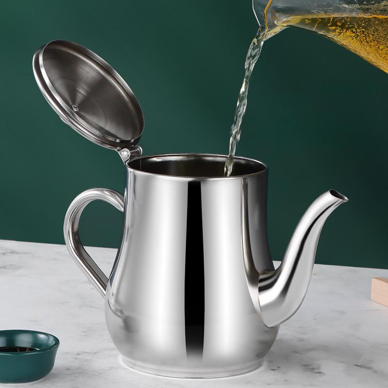 Stainless Steel Oil Control Leakage-Proof Oil Pot With Filter Oil Bottle Kitchen Household
