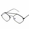 XaYbZc Polygonal Sunglasses Female Male Clear Color Summer Accessories Driving Sun Eyewear UV Protection 400 Protection Eyewear