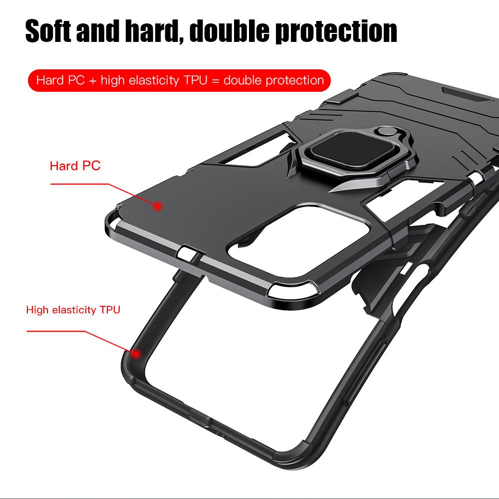 Pouzdro na stojan pro Samsung Galaxy A15 A25 A35 A55 5G A05 A05S A14 A24 A34 A54 A13 A33 A53 Kryt s držákem na prsten Fundas Coque