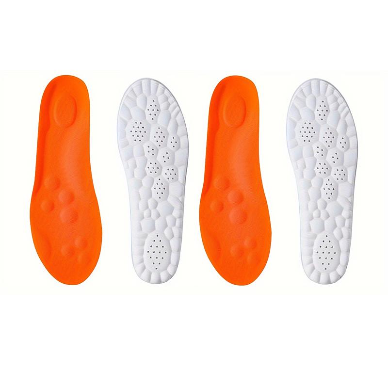 

1Pair/2Pairs/4Pairs High Elasticity Latex Sport Insoles Soft Shoe Pads Arch Support Orthotic Insoles Breathable Deodorant Insole EU37-38