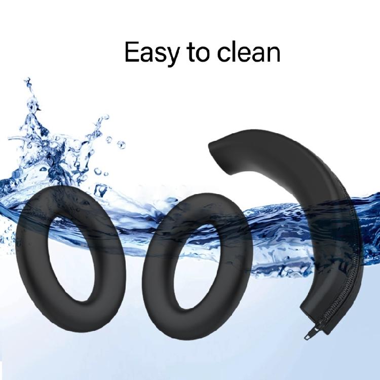 Wymienne silikonowe nauszniki do słuchawek bezprzewodowych QC35/QC45, poduszki na uszy, osłony na uszy, zestaw słuchawkowy kompatybilny z Bluetooth