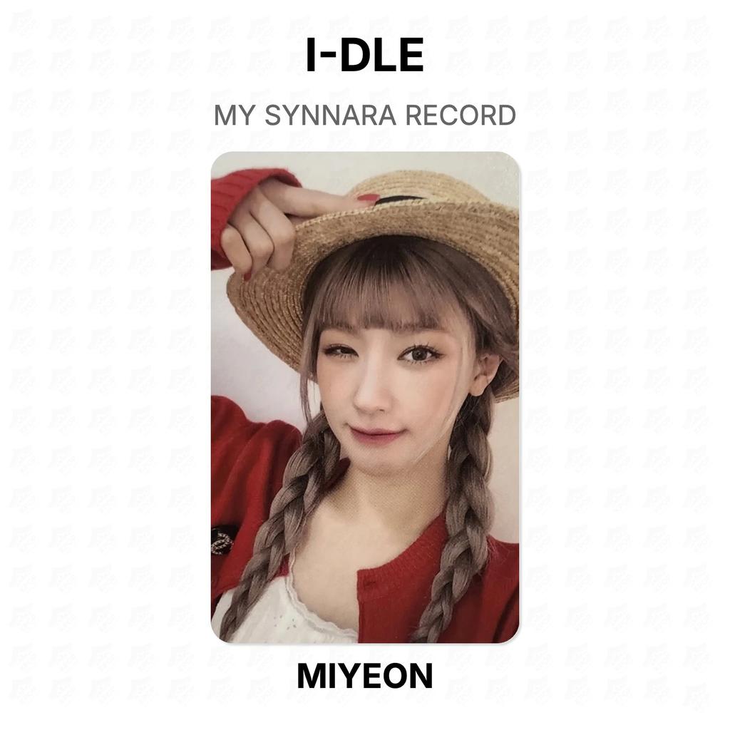 I-DLE MY SYNNARA RECORD קלף צילום רשמי
