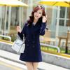 Autumn Winter Wool Jacket Womens Clothing Mid Long Double Breasted Woolen Coats Slim Wild Elegant Female Korean Outerwear S-3XL