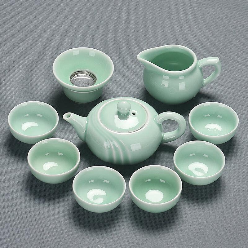 Ипан Селадоновый Керамический Чайный Набор для Кунг-Фу