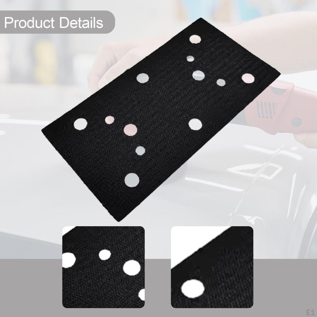 Sanding Pad Interface Plate Convenient Replace to Install Protects Your Machine Professional Sander