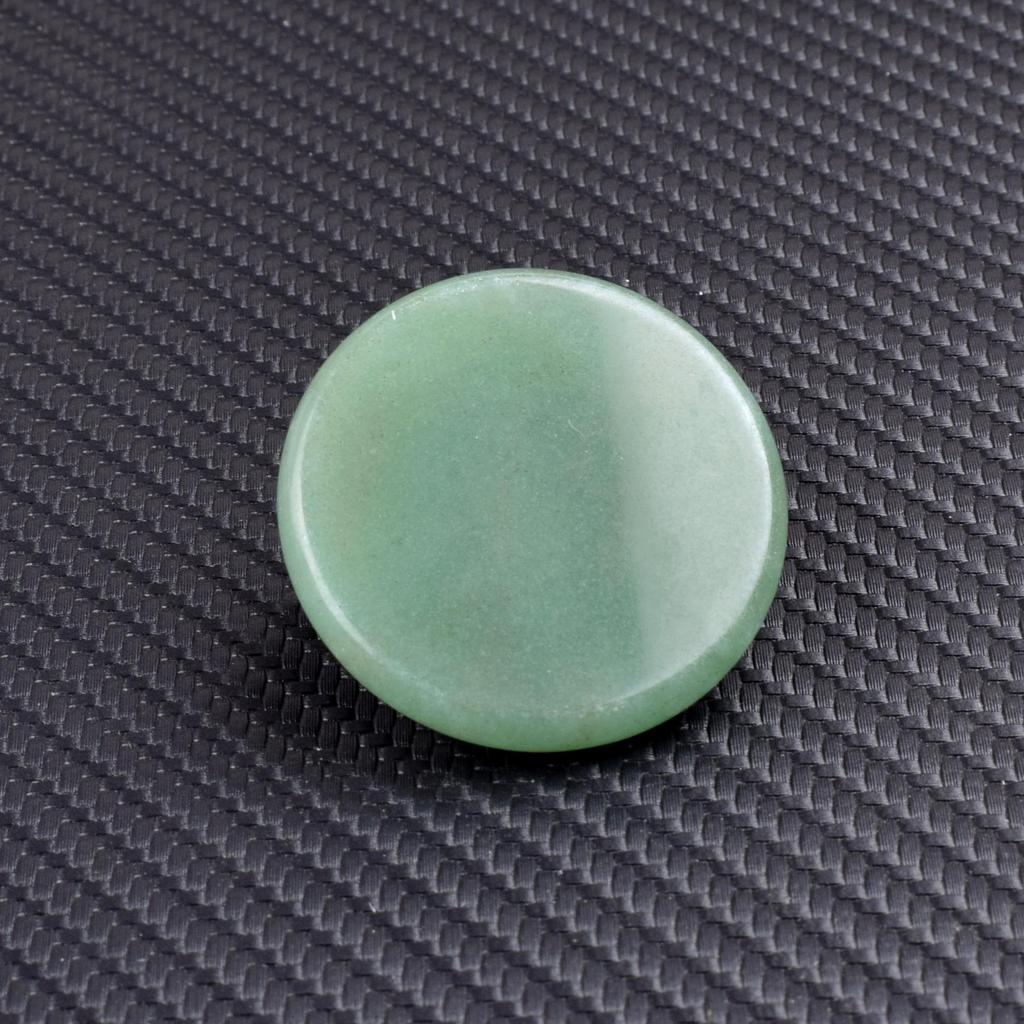 Natürliches 4cm rundes Kristall-Scheibe - Roher Energie-Stein für DIY-Gravur, Beliebtes Ornament