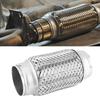 2.25x6in Exhaust Flex Pipe Stainless Steel Weld on Corrugated Flexible Joint Tube Universal