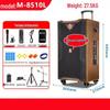 Manlong M-8510L High-Power Outdoor Karaoke Trolley Speaker (CN Version)