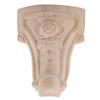 4pcs European Style Solid Wood Carved Furniture Foot Legs TV Cabinet Seat Feets Vintage Home Decor Decoration Accessories