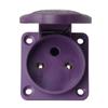 Straight Industrial Board Socket 48V/10A 2P Ip54 For Built-in Strong