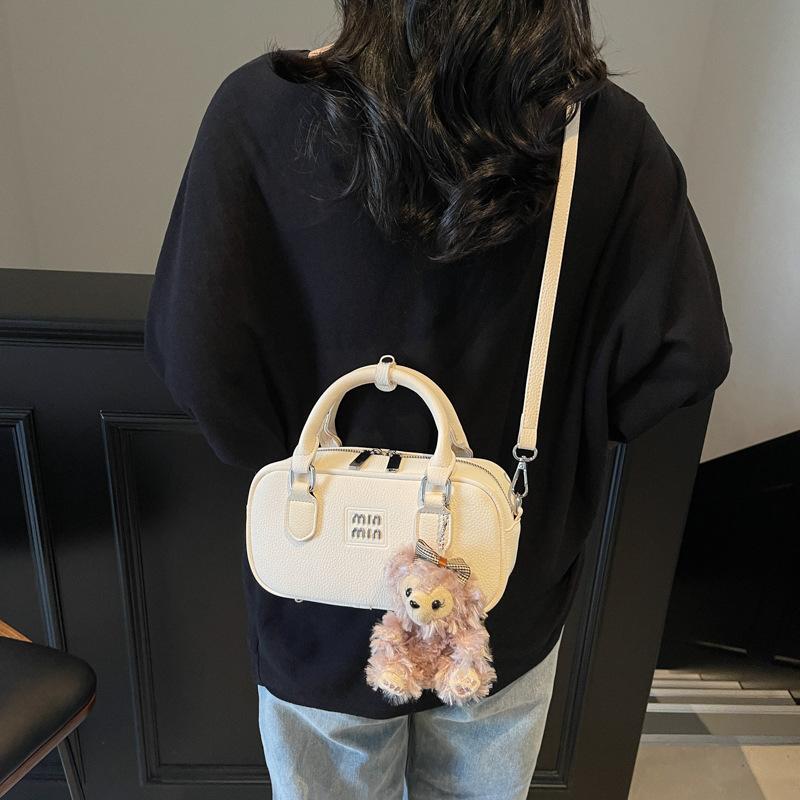 New Fashion Bowling Bag Portable Shoulder Messenger Women's Bag