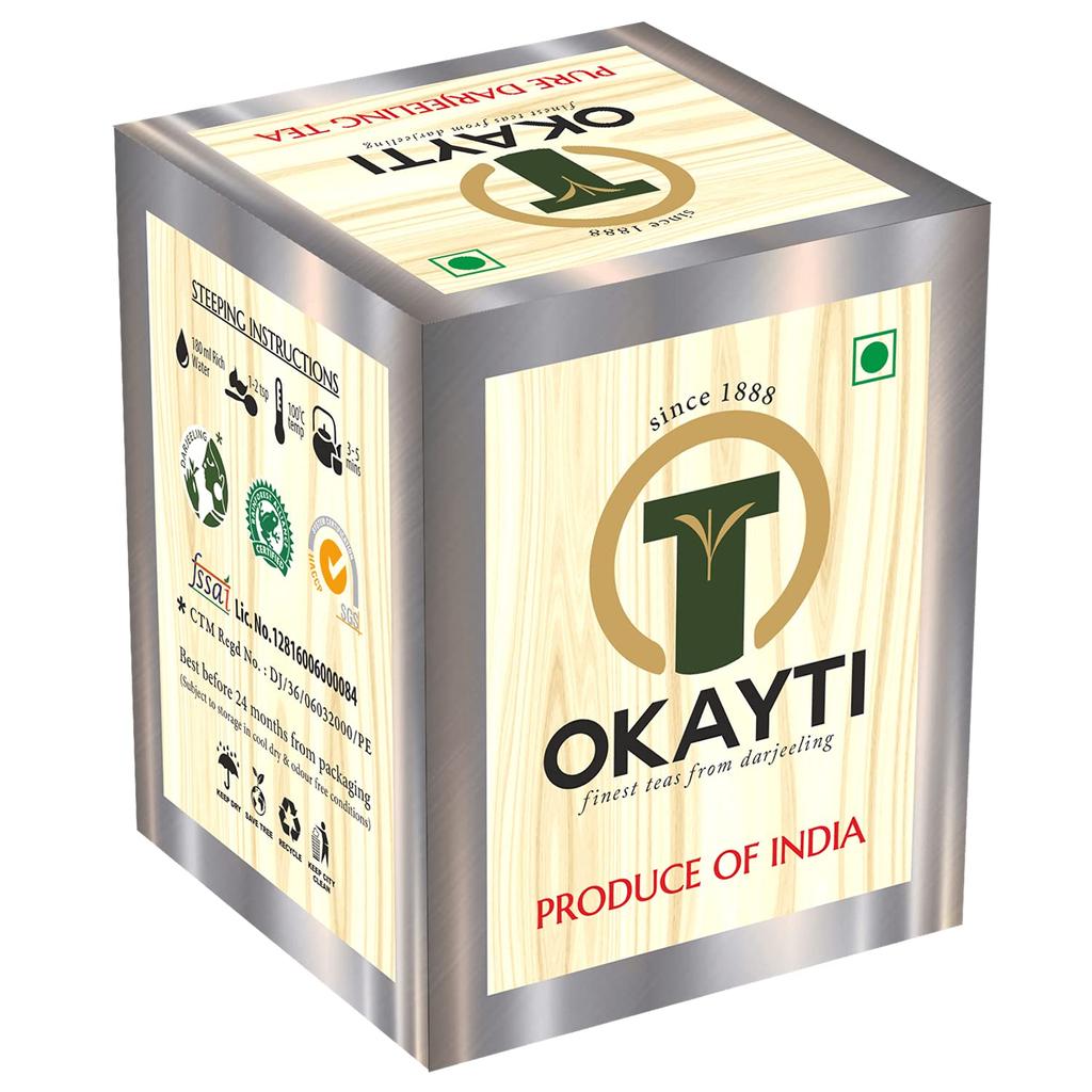 Okayti Tea Farm Darjeeling 2024 Spring Picked Black Tea Moonlight First Leaves Flush/Tea (50g)