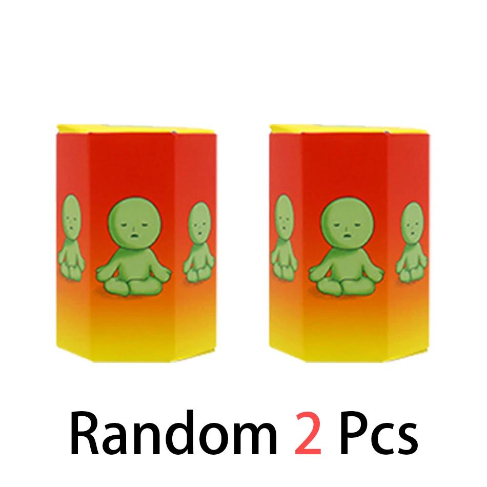 Gift A Multiple Series Noctilucent Green Doll Blind Mystery Box Action Figures Decoration Desktop Model Toy For Surprise