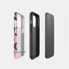 Sweet and cool powder leopard print film two-in-one suitable for Apple 17/16pro mobile phone case iphone15pm all-inclusive anti-drop.