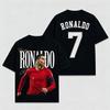Cristiano Ronaldo Portugal No7 Football Graphic T Shirt Oversized Unisex Summer High Quality Short Sleeve Streetwear Fan Tee
