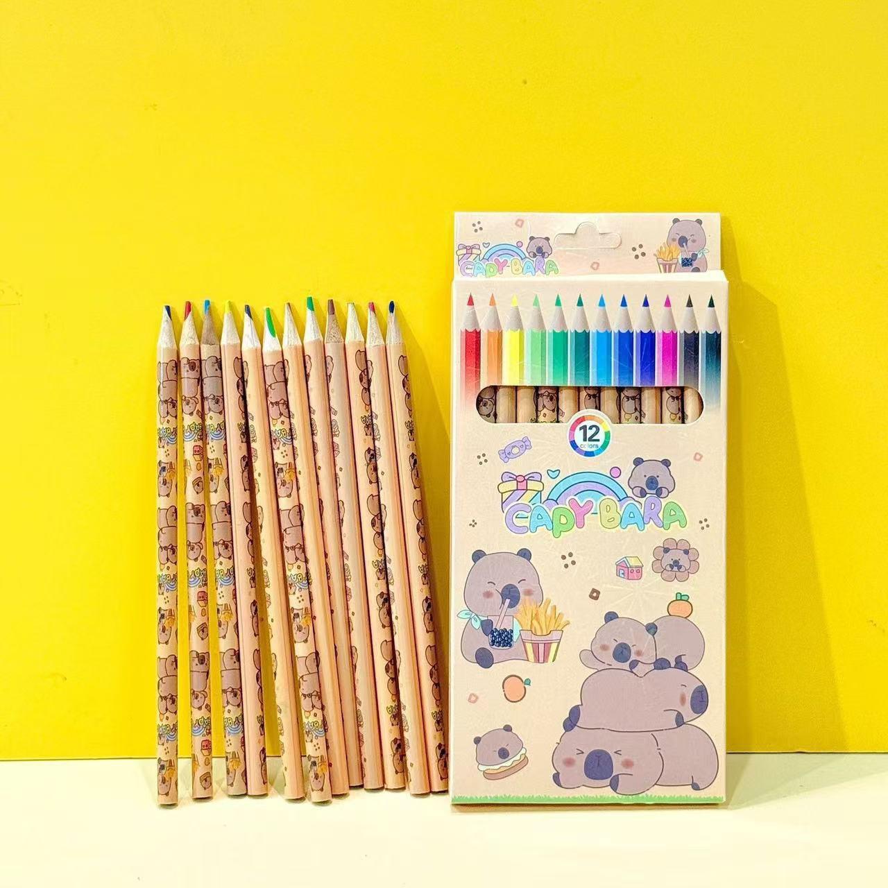 Kuromi Children s 12-Color Colored Pencils Set for Drawing and Doodling Colorful