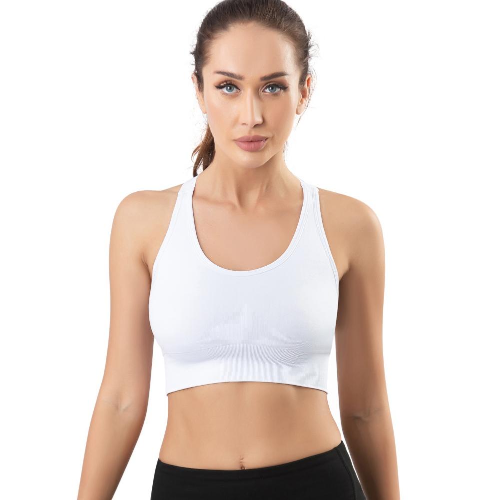 

Жіночий спортивний бюстгальтер Топ для тренувань Дихаючий без кісточок XL