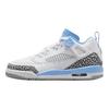 Air Jordan Spizike Low GS UNC Kids Sneakers White University-Blue Wolf-Grey FQ3950-141