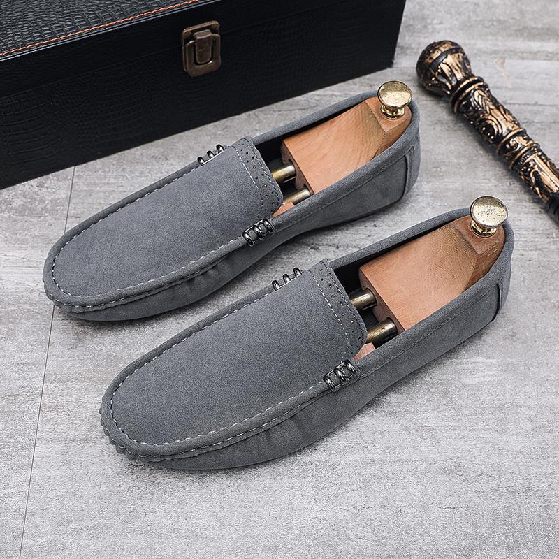 Men Loafers Suede Mens Casual Shoes Male Lazy Shoes Breathable Comfortable Slip-on Driving Shoe Moccasins Zapatos Para Hombre
