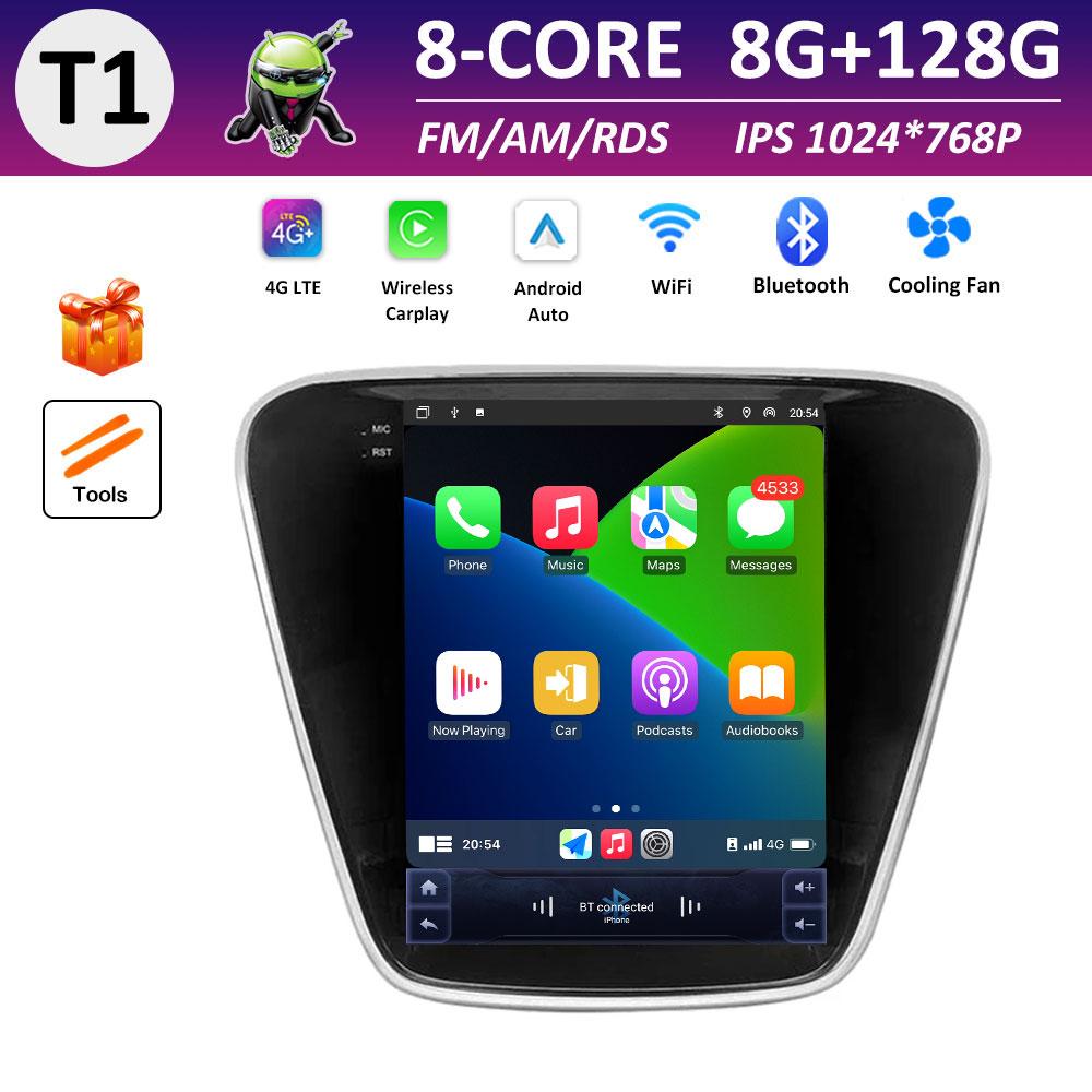 Android Auto DSP Stereo for Chevrolet Cavalier 2016 2017 2018 2019 Car Radio Video Multimedia Player Navigation Accessories WIFI