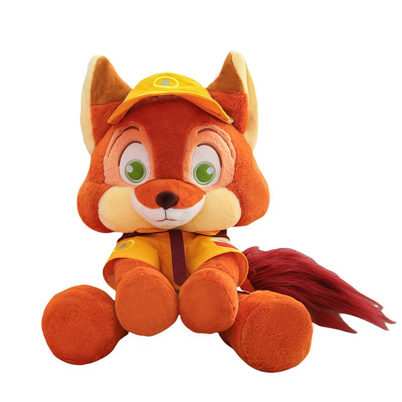 60cm Zootopia Judy Nick Plush Toy Soft Cartoon Rabbit Fox Animal Stuffed Doll Gift for Kids Fans Birthday