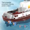 Rechargeable 2.4G Remote Control Paddle Boat for Kids - Mini Electric Water Toy