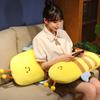 Cute Cute Bee Long Throw Pillow Plush Toy Doll Little Bee Doll Children Accompany Soothing Doll