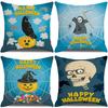 Halloween Pillowcase Pumpkin Skull Funny Ghost Cushion Cover Sofa Living Room Decoration Pillow