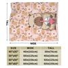 Capybara Blanket Quality Super Soft  Throw Blanket Winter Travel Couch Chair Sofa Bed Funny Bedspread