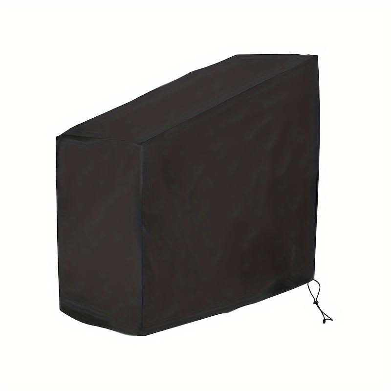 Waterproof Black Fitness Bike Cover - Durable Upright Sports Equipment Protection Cover