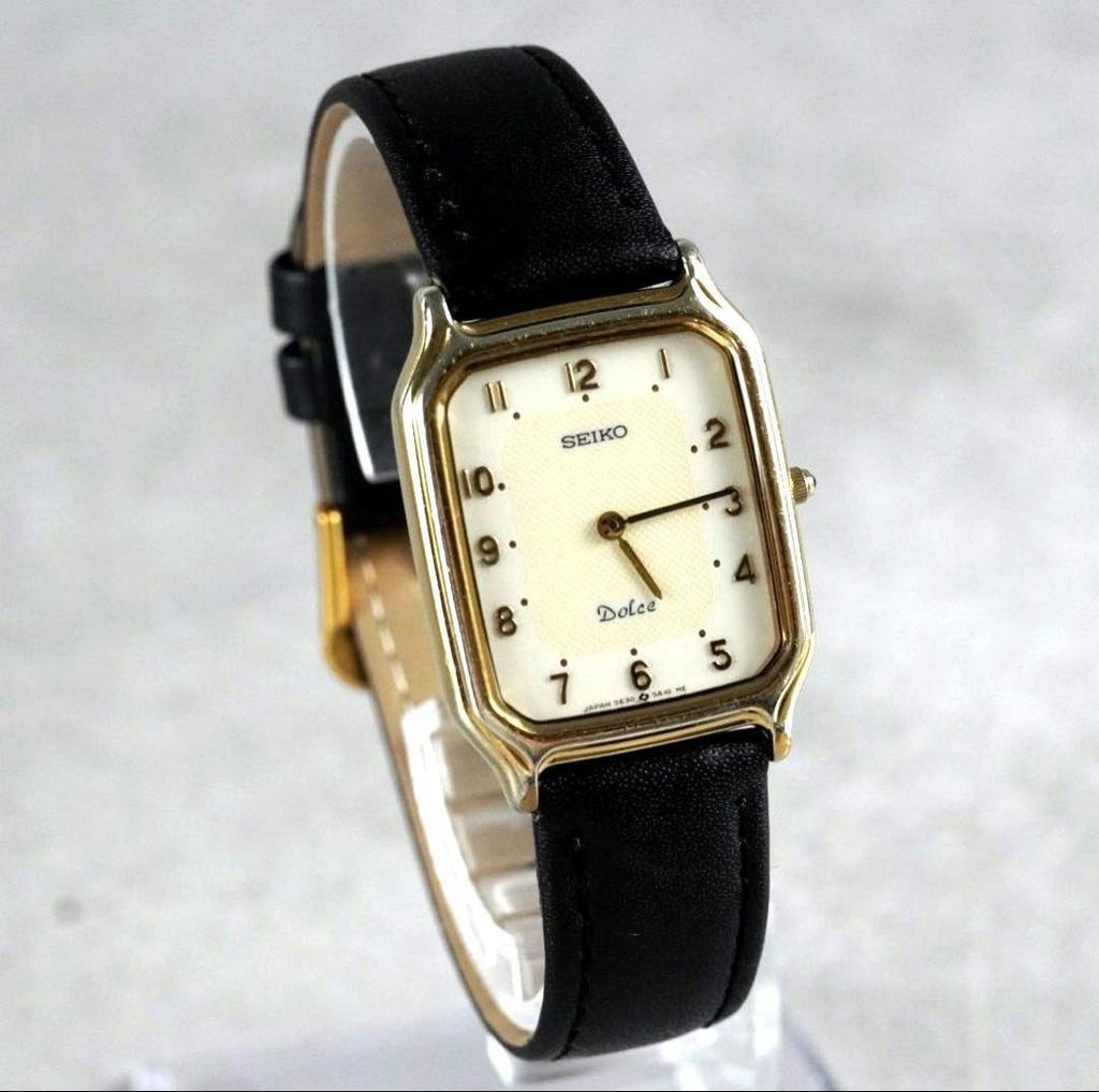 [USED] SEIKO Dolce Rectangular Women's Quartz Watch
