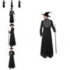 Classic Black Wizard Costume For Men Perfect For Halloween Parties And Cosplay Events
