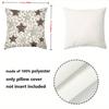 Leopard Print Star Pattern Decorative Throw Pillows Polyester pillowcase, sofa decorative cushion cov Headboard Pillow